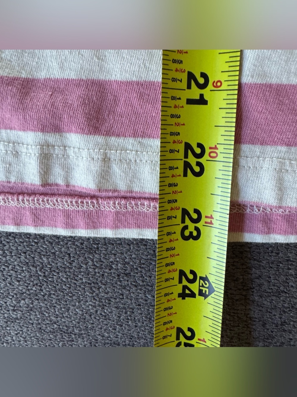Zara Tom and Jerry Striped Pink White Long Sleeve Tee Top Graphic Girls 11-12 - Picture 5 of 7